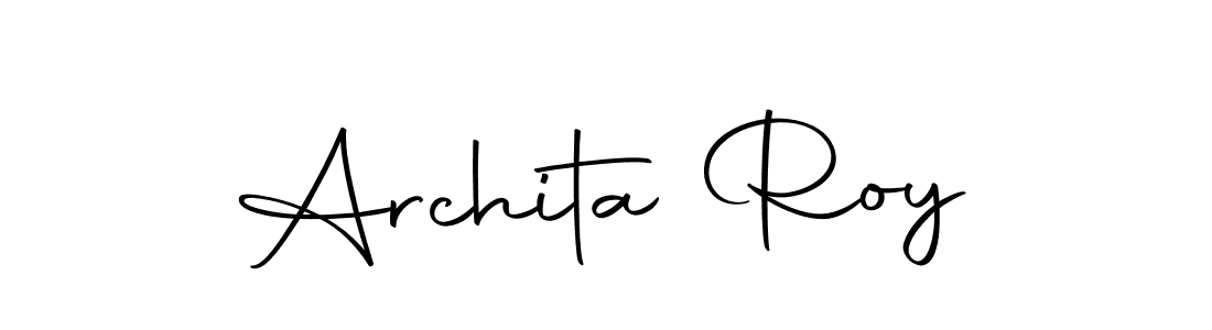 Design your own signature with our free online signature maker. With this signature software, you can create a handwritten (Autography-DOLnW) signature for name Archita Roy. Archita Roy signature style 10 images and pictures png