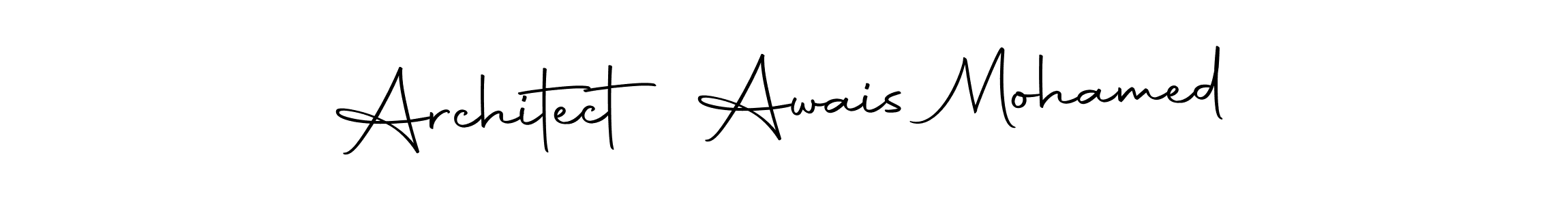 The best way (Autography-DOLnW) to make a short signature is to pick only two or three words in your name. The name Architect Awais Mohamed include a total of six letters. For converting this name. Architect Awais Mohamed signature style 10 images and pictures png