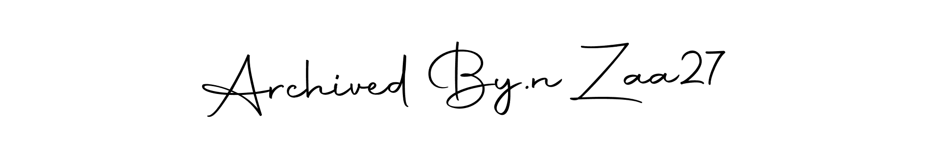 Design your own signature with our free online signature maker. With this signature software, you can create a handwritten (Autography-DOLnW) signature for name Archived By.n Zaa27. Archived By.n Zaa27 signature style 10 images and pictures png
