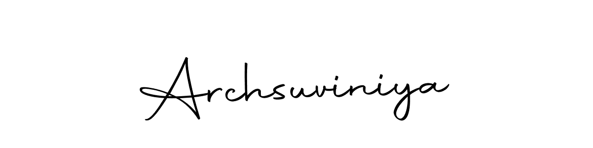 if you are searching for the best signature style for your name Archsuviniya. so please give up your signature search. here we have designed multiple signature styles  using Autography-DOLnW. Archsuviniya signature style 10 images and pictures png