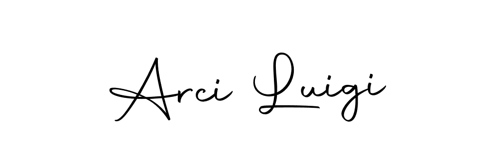 Also we have Arci Luigi name is the best signature style. Create professional handwritten signature collection using Autography-DOLnW autograph style. Arci Luigi signature style 10 images and pictures png
