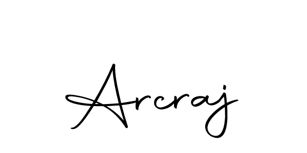 Similarly Autography-DOLnW is the best handwritten signature design. Signature creator online .You can use it as an online autograph creator for name Arcraj. Arcraj signature style 10 images and pictures png