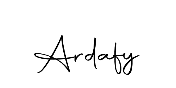 Ardafy stylish signature style. Best Handwritten Sign (Autography-DOLnW) for my name. Handwritten Signature Collection Ideas for my name Ardafy. Ardafy signature style 10 images and pictures png