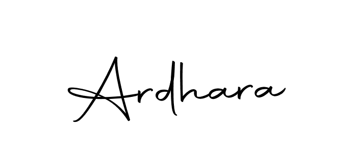 Create a beautiful signature design for name Ardhara. With this signature (Autography-DOLnW) fonts, you can make a handwritten signature for free. Ardhara signature style 10 images and pictures png