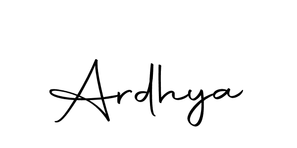 Ardhya stylish signature style. Best Handwritten Sign (Autography-DOLnW) for my name. Handwritten Signature Collection Ideas for my name Ardhya. Ardhya signature style 10 images and pictures png