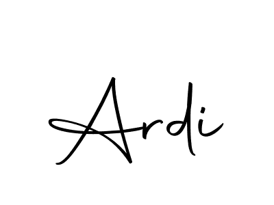 How to make Ardi name signature. Use Autography-DOLnW style for creating short signs online. This is the latest handwritten sign. Ardi signature style 10 images and pictures png
