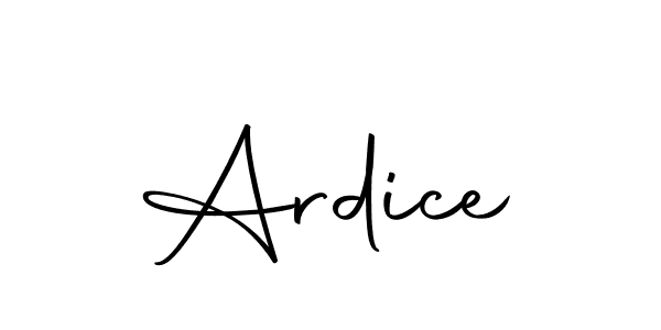 if you are searching for the best signature style for your name Ardice. so please give up your signature search. here we have designed multiple signature styles  using Autography-DOLnW. Ardice signature style 10 images and pictures png