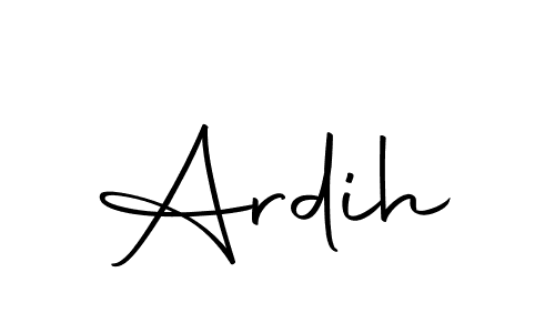 Make a beautiful signature design for name Ardih. With this signature (Autography-DOLnW) style, you can create a handwritten signature for free. Ardih signature style 10 images and pictures png
