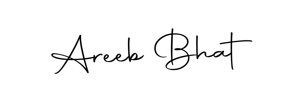 You should practise on your own different ways (Autography-DOLnW) to write your name (Areeb Bhat) in signature. don't let someone else do it for you. Areeb Bhat signature style 10 images and pictures png