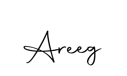 How to make Areeg signature? Autography-DOLnW is a professional autograph style. Create handwritten signature for Areeg name. Areeg signature style 10 images and pictures png