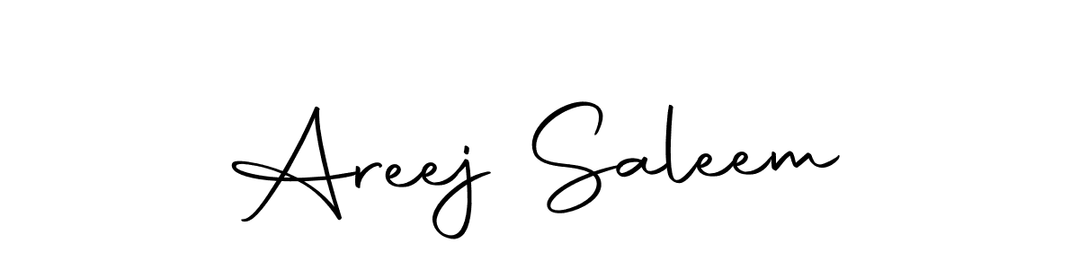 if you are searching for the best signature style for your name Areej Saleem. so please give up your signature search. here we have designed multiple signature styles  using Autography-DOLnW. Areej Saleem signature style 10 images and pictures png