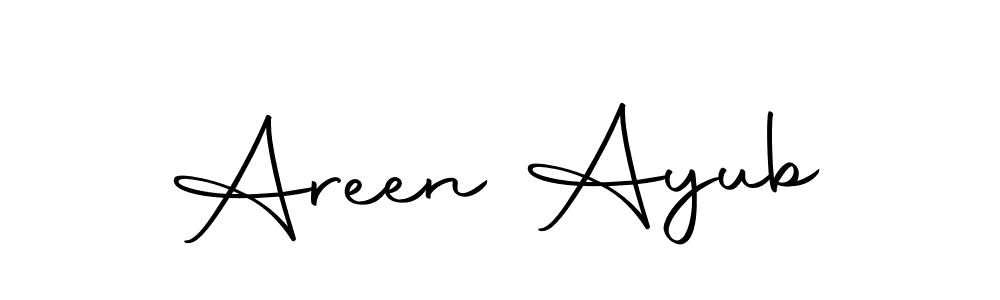 Make a beautiful signature design for name Areen Ayub. With this signature (Autography-DOLnW) style, you can create a handwritten signature for free. Areen Ayub signature style 10 images and pictures png