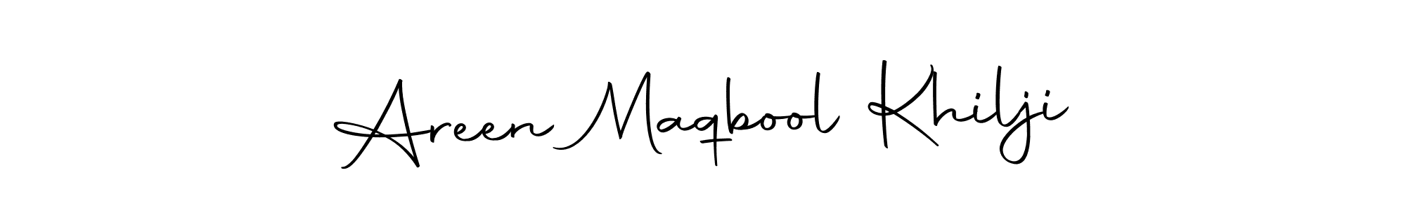 Make a beautiful signature design for name Areen Maqbool Khilji. Use this online signature maker to create a handwritten signature for free. Areen Maqbool Khilji signature style 10 images and pictures png