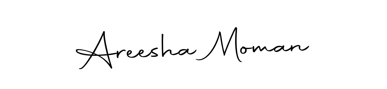 How to make Areesha Moman signature? Autography-DOLnW is a professional autograph style. Create handwritten signature for Areesha Moman name. Areesha Moman signature style 10 images and pictures png