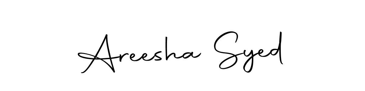 Also we have Areesha Syed name is the best signature style. Create professional handwritten signature collection using Autography-DOLnW autograph style. Areesha Syed signature style 10 images and pictures png