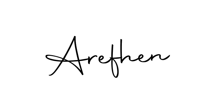 Check out images of Autograph of Arefhen name. Actor Arefhen Signature Style. Autography-DOLnW is a professional sign style online. Arefhen signature style 10 images and pictures png