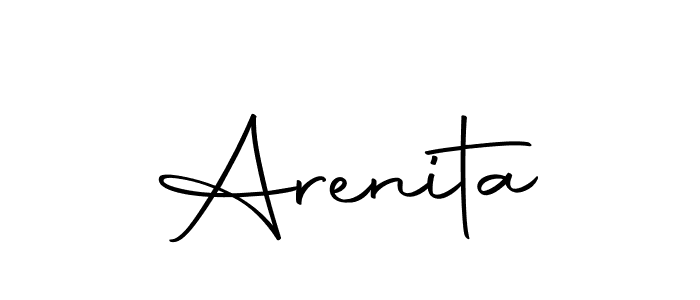 Make a beautiful signature design for name Arenita. Use this online signature maker to create a handwritten signature for free. Arenita signature style 10 images and pictures png