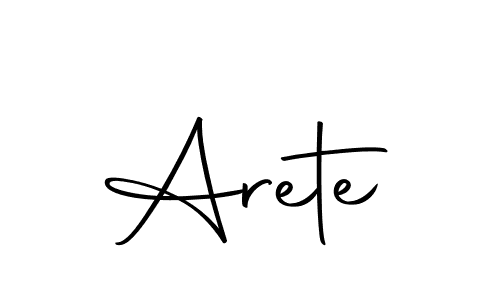 How to make Arete name signature. Use Autography-DOLnW style for creating short signs online. This is the latest handwritten sign. Arete signature style 10 images and pictures png