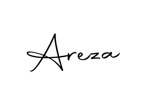 Use a signature maker to create a handwritten signature online. With this signature software, you can design (Autography-DOLnW) your own signature for name Areza. Areza signature style 10 images and pictures png