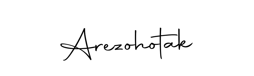 Make a beautiful signature design for name Arezohotak. With this signature (Autography-DOLnW) style, you can create a handwritten signature for free. Arezohotak signature style 10 images and pictures png
