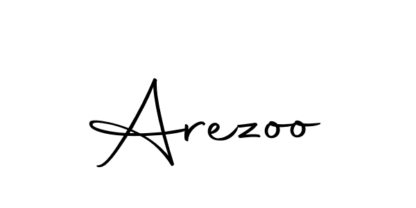 Use a signature maker to create a handwritten signature online. With this signature software, you can design (Autography-DOLnW) your own signature for name Arezoo. Arezoo signature style 10 images and pictures png