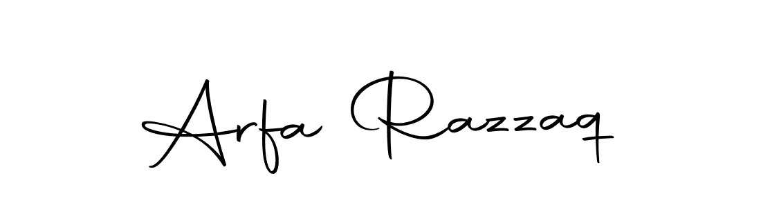 Once you've used our free online signature maker to create your best signature Autography-DOLnW style, it's time to enjoy all of the benefits that Arfa Razzaq name signing documents. Arfa Razzaq signature style 10 images and pictures png