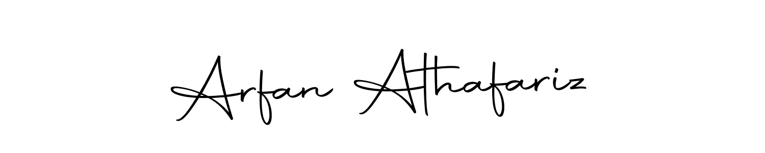 How to make Arfan Athafariz signature? Autography-DOLnW is a professional autograph style. Create handwritten signature for Arfan Athafariz name. Arfan Athafariz signature style 10 images and pictures png