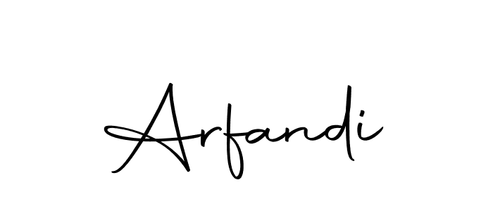 How to make Arfandi signature? Autography-DOLnW is a professional autograph style. Create handwritten signature for Arfandi name. Arfandi signature style 10 images and pictures png
