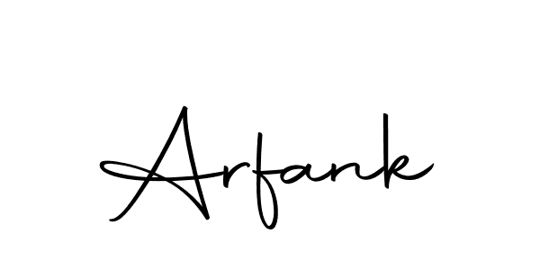 The best way (Autography-DOLnW) to make a short signature is to pick only two or three words in your name. The name Arfank include a total of six letters. For converting this name. Arfank signature style 10 images and pictures png