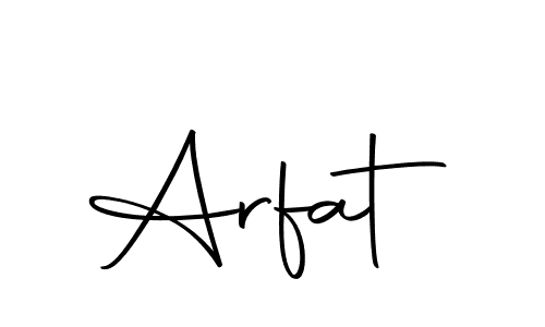 if you are searching for the best signature style for your name Arfat. so please give up your signature search. here we have designed multiple signature styles  using Autography-DOLnW. Arfat signature style 10 images and pictures png