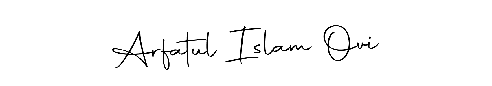 Make a beautiful signature design for name Arfatul Islam Ovi. Use this online signature maker to create a handwritten signature for free. Arfatul Islam Ovi signature style 10 images and pictures png