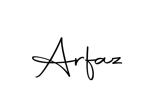 Use a signature maker to create a handwritten signature online. With this signature software, you can design (Autography-DOLnW) your own signature for name Arfaz. Arfaz signature style 10 images and pictures png