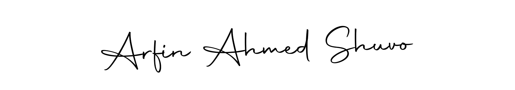Once you've used our free online signature maker to create your best signature Autography-DOLnW style, it's time to enjoy all of the benefits that Arfin Ahmed Shuvo name signing documents. Arfin Ahmed Shuvo signature style 10 images and pictures png