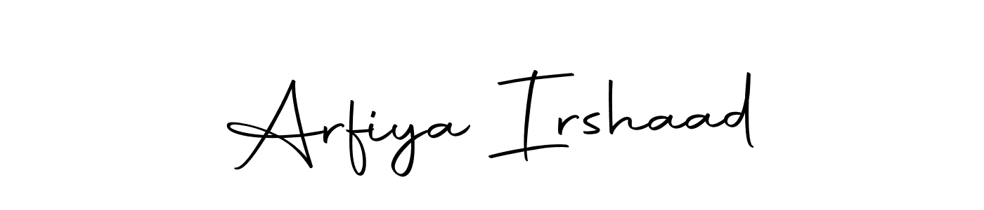 See photos of Arfiya Irshaad official signature by Spectra . Check more albums & portfolios. Read reviews & check more about Autography-DOLnW font. Arfiya Irshaad signature style 10 images and pictures png
