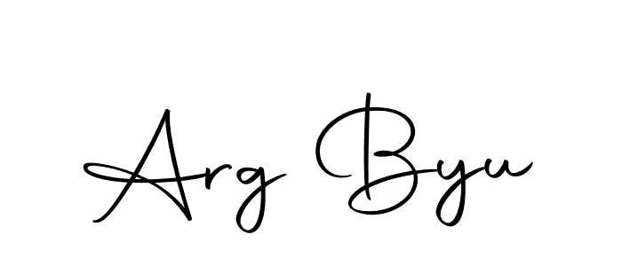 It looks lik you need a new signature style for name Arg Byu. Design unique handwritten (Autography-DOLnW) signature with our free signature maker in just a few clicks. Arg Byu signature style 10 images and pictures png