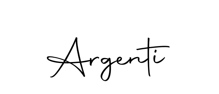 Design your own signature with our free online signature maker. With this signature software, you can create a handwritten (Autography-DOLnW) signature for name Argenti. Argenti signature style 10 images and pictures png