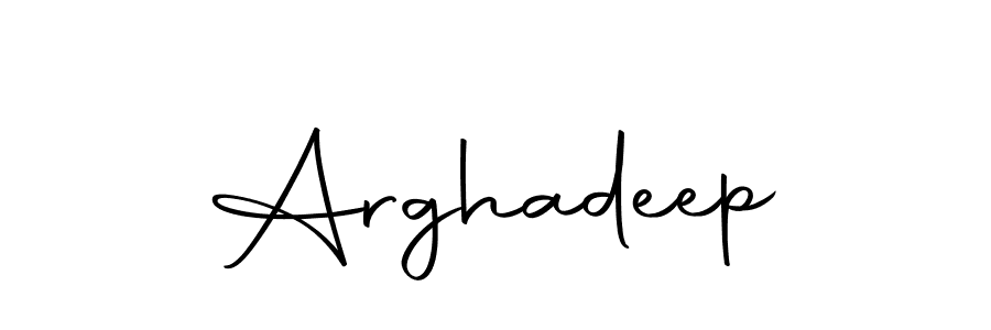 Design your own signature with our free online signature maker. With this signature software, you can create a handwritten (Autography-DOLnW) signature for name Arghadeep. Arghadeep signature style 10 images and pictures png