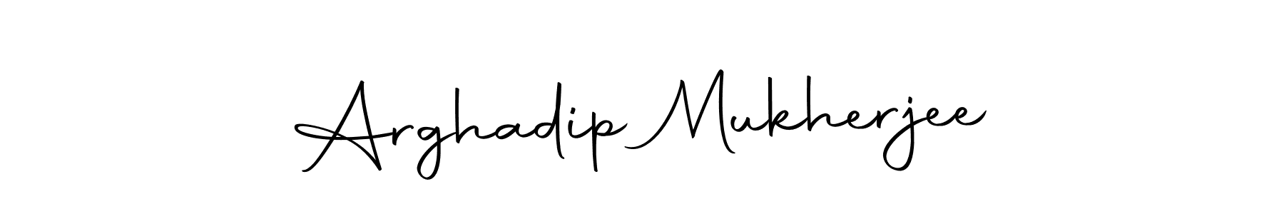 The best way (Autography-DOLnW) to make a short signature is to pick only two or three words in your name. The name Arghadip Mukherjee include a total of six letters. For converting this name. Arghadip Mukherjee signature style 10 images and pictures png