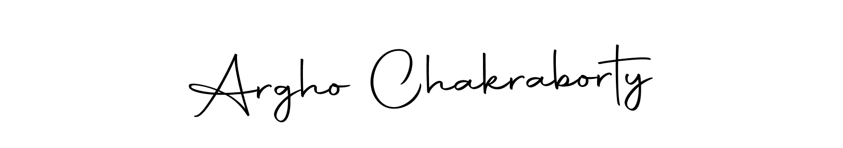 Also we have Argho Chakraborty name is the best signature style. Create professional handwritten signature collection using Autography-DOLnW autograph style. Argho Chakraborty signature style 10 images and pictures png