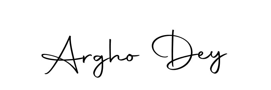 How to make Argho Dey name signature. Use Autography-DOLnW style for creating short signs online. This is the latest handwritten sign. Argho Dey signature style 10 images and pictures png