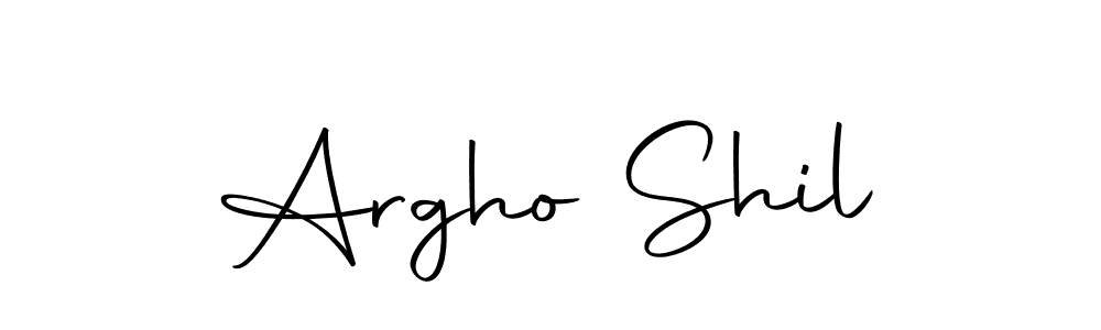 Use a signature maker to create a handwritten signature online. With this signature software, you can design (Autography-DOLnW) your own signature for name Argho Shil. Argho Shil signature style 10 images and pictures png