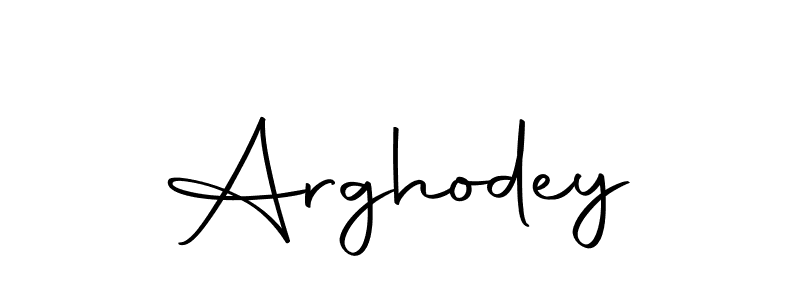 How to make Arghodey name signature. Use Autography-DOLnW style for creating short signs online. This is the latest handwritten sign. Arghodey signature style 10 images and pictures png