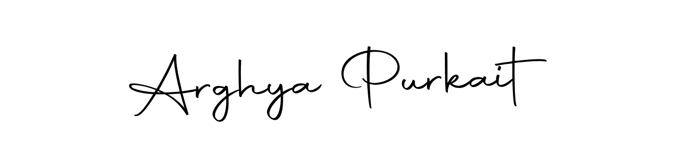 Design your own signature with our free online signature maker. With this signature software, you can create a handwritten (Autography-DOLnW) signature for name Arghya Purkait. Arghya Purkait signature style 10 images and pictures png