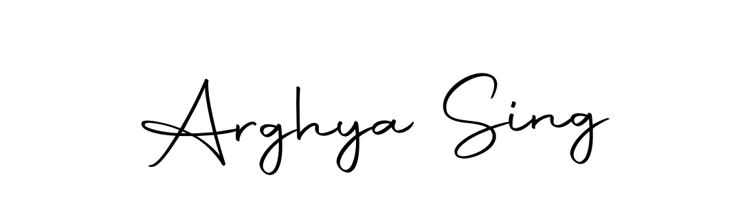 Make a short Arghya Sing signature style. Manage your documents anywhere anytime using Autography-DOLnW. Create and add eSignatures, submit forms, share and send files easily. Arghya Sing signature style 10 images and pictures png