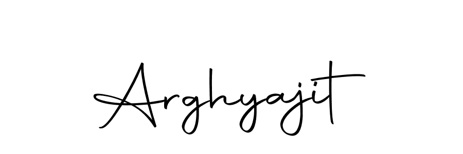 Use a signature maker to create a handwritten signature online. With this signature software, you can design (Autography-DOLnW) your own signature for name Arghyajit. Arghyajit signature style 10 images and pictures png