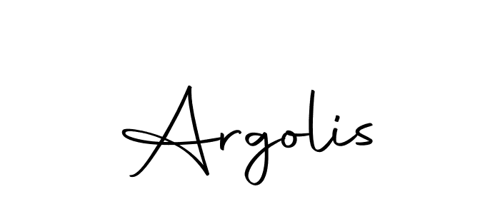 Design your own signature with our free online signature maker. With this signature software, you can create a handwritten (Autography-DOLnW) signature for name Argolis. Argolis signature style 10 images and pictures png
