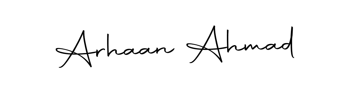 Autography-DOLnW is a professional signature style that is perfect for those who want to add a touch of class to their signature. It is also a great choice for those who want to make their signature more unique. Get Arhaan Ahmad name to fancy signature for free. Arhaan Ahmad signature style 10 images and pictures png