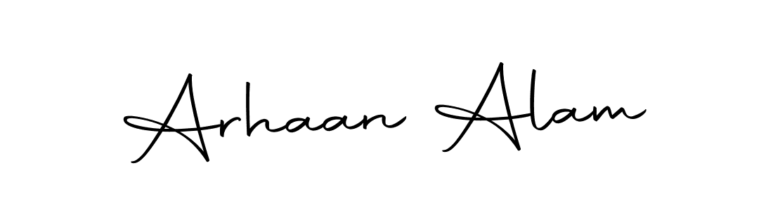 Make a beautiful signature design for name Arhaan Alam. Use this online signature maker to create a handwritten signature for free. Arhaan Alam signature style 10 images and pictures png