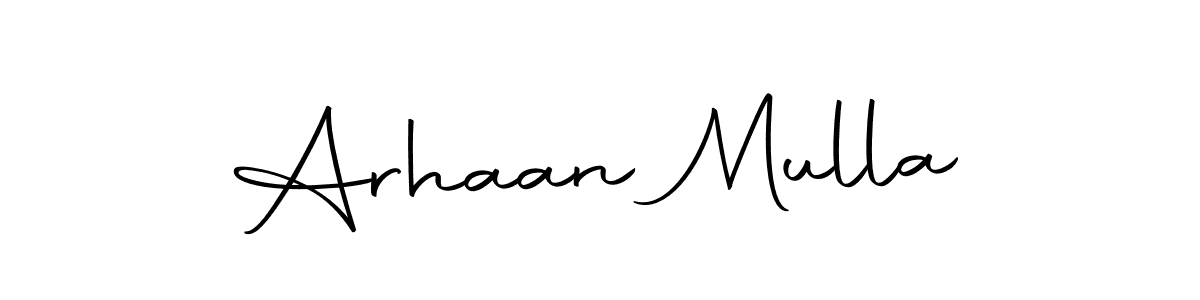 Autography-DOLnW is a professional signature style that is perfect for those who want to add a touch of class to their signature. It is also a great choice for those who want to make their signature more unique. Get Arhaan Mulla name to fancy signature for free. Arhaan Mulla signature style 10 images and pictures png