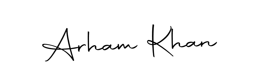 Autography-DOLnW is a professional signature style that is perfect for those who want to add a touch of class to their signature. It is also a great choice for those who want to make their signature more unique. Get Arham Khan name to fancy signature for free. Arham Khan signature style 10 images and pictures png